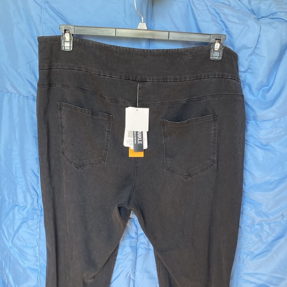 Ruby rd Tencel blend raw hem pull on ankle pant size 2X - Picture 8 of 17